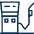 Gas Station Icon from Cyber Line - Free Set