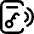 Key Car Radiowaves Forward Icon from Core Line Set