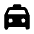 Local Taxi Fill Icon from Rounded Fill - Material Pro Free Set