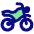 Motorcycle Side Icon from Plump Pop Set