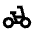 Pedal Bike Fill Icon from Sharp Fill - Material Pro Set
