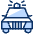 Police Car 1 Icon from Cyber Duotone - Free Set