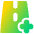 Road Add Icon from Plump Gradient Set
