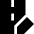 Road Edit Icon from Sharp Solid Set