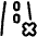 Road Remove Icon from Plump Line Set