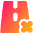 Road Remove Icon from Plump Gradient Set