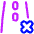 Road Remove Icon from Plump Neon Set