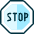 Road Sign Stop Icon from Ultimate Duotone - Free Set