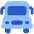 School Bus Front Icon from Plump Flat Set