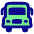 School Bus Front Icon from Plump Pop Set