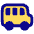 School Bus Side Icon from Plump Pop Set