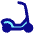 Scooter Icon from Plump Pop Set