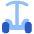 Segway Front Icon from Plump Flat Set