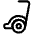 Segway Side Icon from Plump Line Set