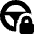 Steering Lock Warning Icon from Core Solid Set