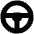 Steering Wheel Icon from Plump Solid Set