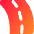 Street Road Curve Left Icon from Flex Gradient Set