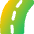 Street Road Curve Right Icon from Flex Gradient Set
