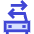 Swap Car Driving App Icon from Sharp Duo Set