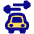Swap Car Driving App Icon from Plump Pop Set