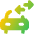Swap Car Driving App Icon from Core Gradient Set