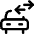 Swap Car Driving App Icon from Core Line Set