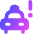Taxi Alert Icon from Core Gradient Set