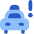Taxi Alert Icon from Core Flat Set