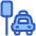 Taxi Station Icon from Plump Duo Set | Free Download as SVG Vector and Transparent PNG | Streamline icons