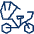 Tricycle icon - Free transparent PNG, SVG. No sign up needed.