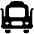 Truck Front Icon from Plump Solid Set