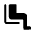 Airline Seat Legroom Normal Fill Icon from Rounded Fill - Material Symbols Set