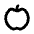 Apple Icon from Rounded Line - Material Pro Set