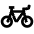 Bike Bicycle Icon from Atlas Line Set