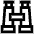 Binoculars Icon from Atlas Line Set