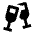 Champagne Fill Icon from Outlined Fill - Material Pro Set