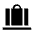 Checked Bag Fill Icon from Sharp Fill - Material Symbols Set