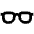 Download free Glasses Vision PNG, SVG vector icon from Atlas Line set.