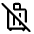 No Luggage Icon from Rounded Line - Material Symbols Set