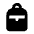 Personal Bag Fill Icon from Rounded Fill - Material Pro Set