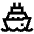 Ship Cruise Icon from Atlas Line Set