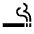 Smoking Rooms Icon from Sharp Line - Material Symbols Set