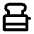 Toaster Icon from Rounded Line - Material Pro Set