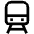 Train Transport Icon from Atlas Line Set