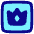 Crown Square Icon from Plump Pop Set