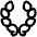 Laurel Award Winner Nomination Icon from Plump Line Set