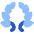 Laurel Award Winner Nomination Icon from Flex Flat Set