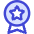 Medal Badge Star Icon from Core Duo Set
