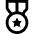 Star Medal 2 Icon from Sharp Line Set