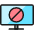 Tv Flat Screen Disable icon - Free transparent PNG, SVG. No sign up needed.